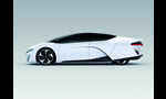 Honda FCV Hydrogen Fuel Cell Electric Vehicle Design Study for 2015